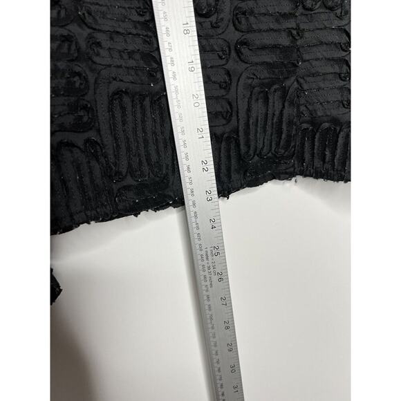 Samuel Dong Jacket Womens Large Embroidered 3D Design Art-to-Wear Full Zip - Picture 12 of 12